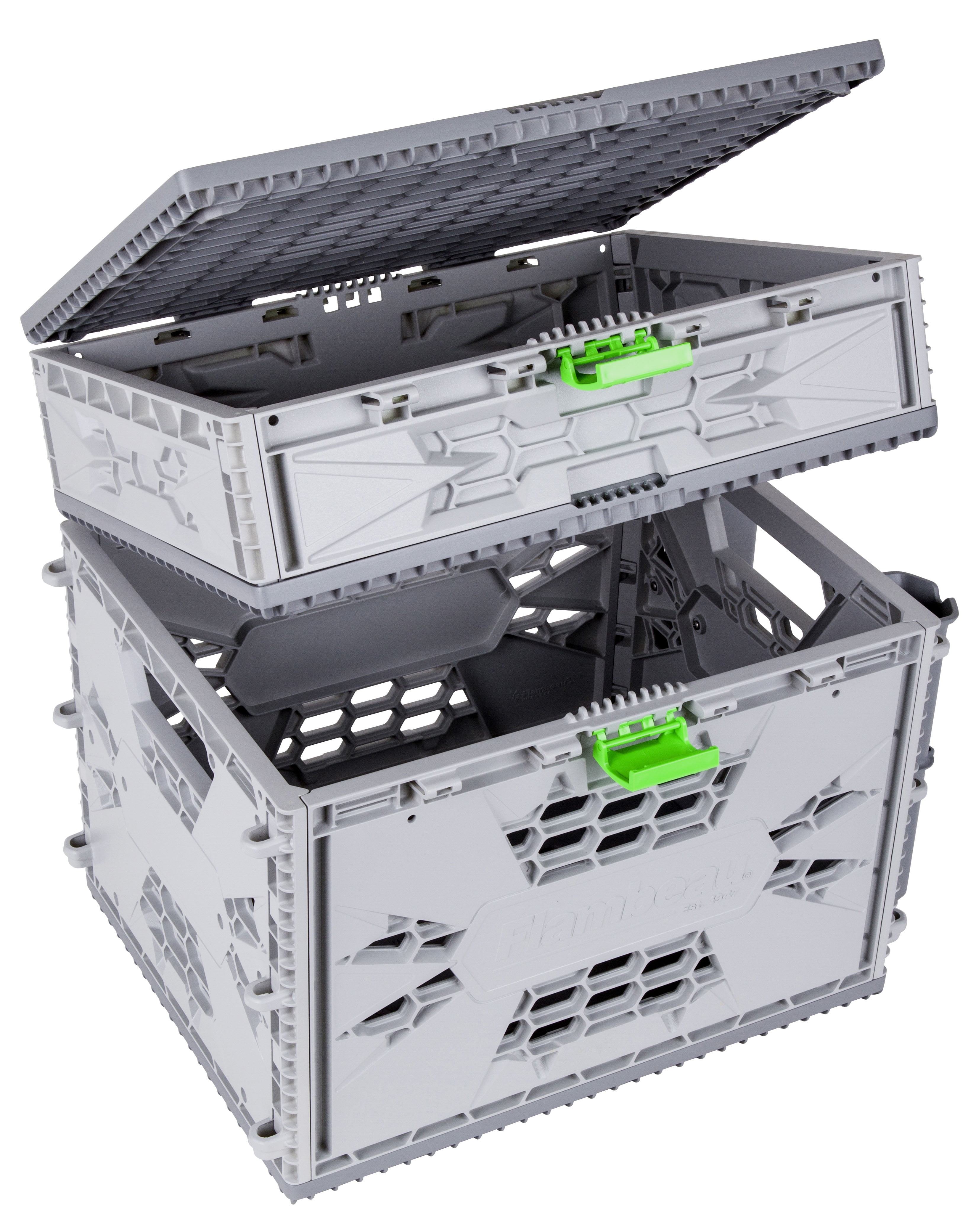 Flambeau Outdoors, Tuff Krate Premium Storage Kayak Storage,  455TKP, 16.75 inches, Plastic, Gray