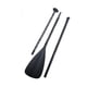 thumbnail image 2 of Remo de kayak de 3 secciones desmontable para paddle surf y paddle surf práctico. Sin textura, 2 of 8