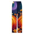 thumbnail image 4 of Fall Thanksgiving Pumpkin Pajamas For Women Loose Retro Night Pajama Pants Comfortable Sleepwear Bottoms Homewear, 4 of 6