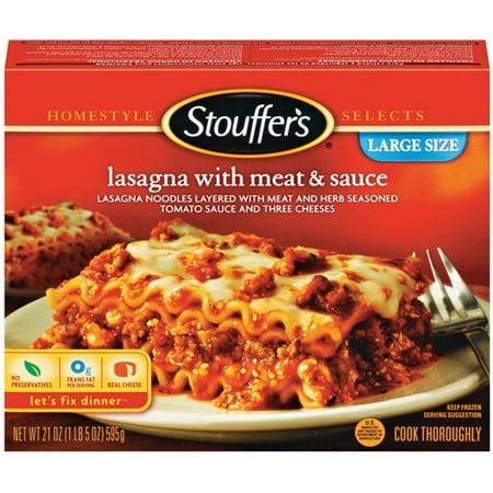 Stouffer's Lasagna With Meat Sauce