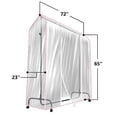 thumbnail image 2 of Perchero transparente Sorbus para ropa, 6 pies, 2 of 8