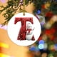 thumbnail image 3 of 2024 26 Letter Christmas Snowman Christmas Pendant - Acrylic Car Pendant Saint, 3 of 5