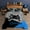 Blue 5pcs, variant on Psoiuetr Gaming Comforter for Kids Boys Teens Video Game Bedding Set Gamer Comforter Gamepad Comforter Set Twin Size Red Black Gray 3 Pieces