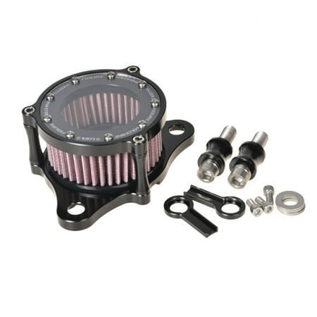 Aluminum Alloy Air Cleaner Intake Filter System Kit for Harley Sportster XL883 (Best Air Cleaner For Harley Sportster)