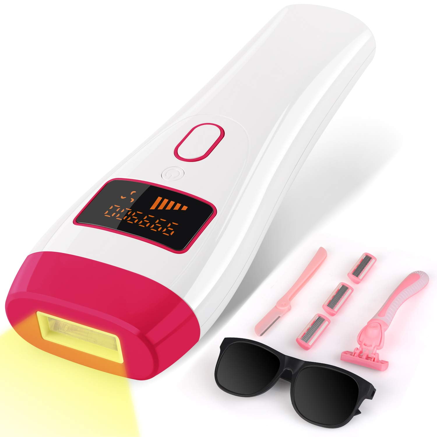 IPL Hair Removal for Women, SUMKUMY Permanent Hair Removal, Upgraded to  999,900 Flashes Painless Facial Hair Removal Device for Whole Body on  Armpits Back Legs Arms Face Bikini Line - Walmart.com