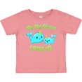 thumbnail image 3 of Inktastic My Sister loves me- cute narwhal Boys or Girls Baby T-Shirt, 3 of 5