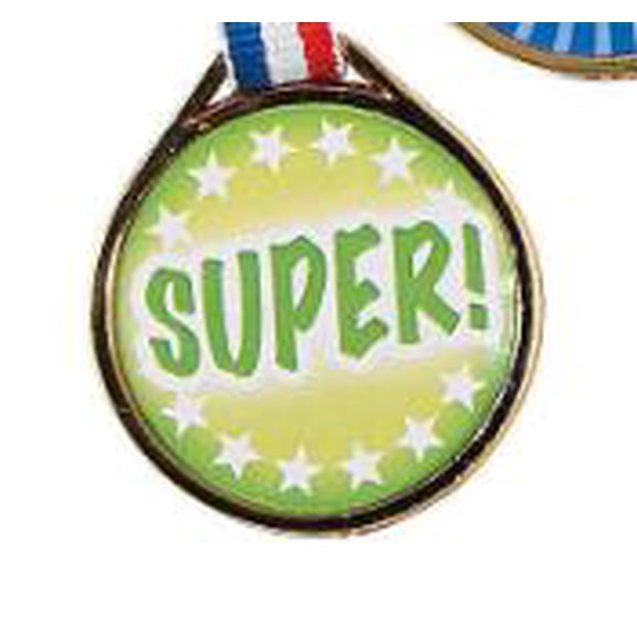 Mega Assorted Award Medals - Stationery - 50 Pieces