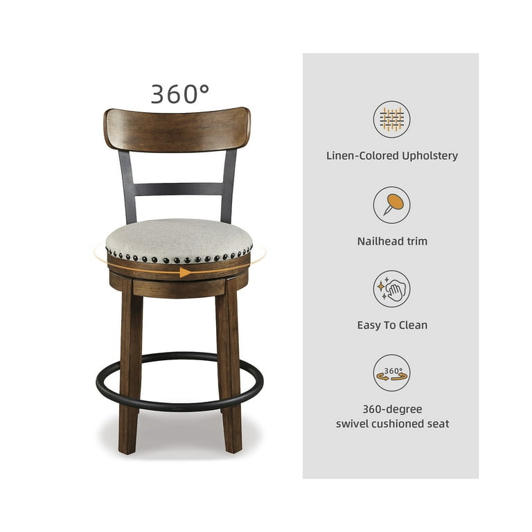 Signature Retro Furniture by Ashley Valebeck Swivel Bar