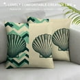 thumbnail image 3 of GOSMITH  Throw Pillow Covers Home Decor Underwater World Coral Seashells Starfish Pillow Cases Decorative Outdoor Cushion Couch Sofa Pillowcases, 3 of 5