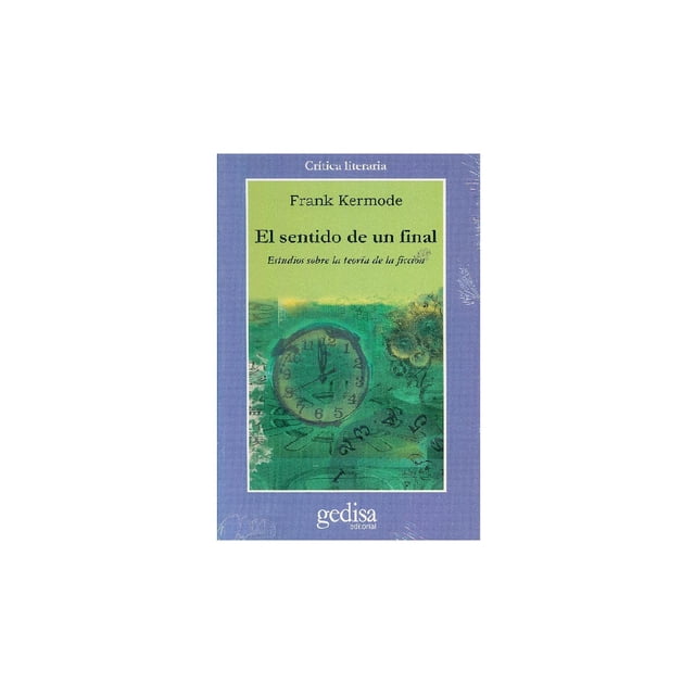 El sentido de un final. Gedisa 9788474321814