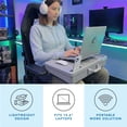 thumbnail image 2 of LapGear Ergonomic Pro Lap Desk, Gray, 2 of 6