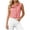 #78-Red, variant on Womens Sleeveless Tops Relaxed Fit Stripe Ruffle Trim Button Down Shirts Lightweight Fabric for Spring Summer Daily Wear