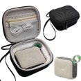 thumbnail image 3 of Hard Carrying Case Anti-scratch Shockproof Travel Protective Case with Hand Rope & Carabiner for JBL Go 4 Portable Speaker Inner Black, 3 of 6