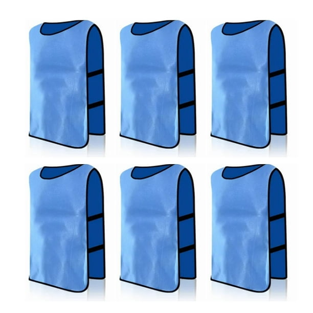 Chaleco de práctica de fútbol chaleco de equipo de fútbol ventilación de color brillante 6 piezas para deportes para niños ANGGREK Otros