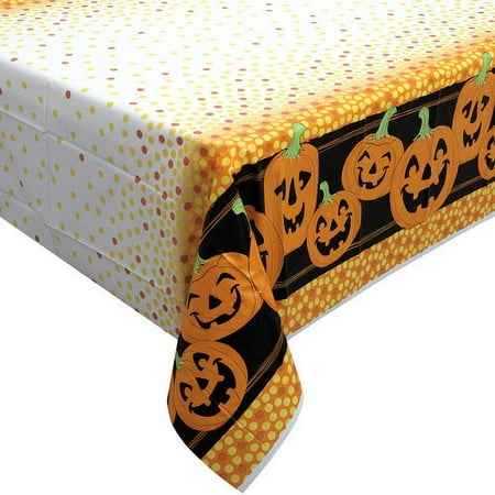 Wal-Mart Pumpkin Table Cover