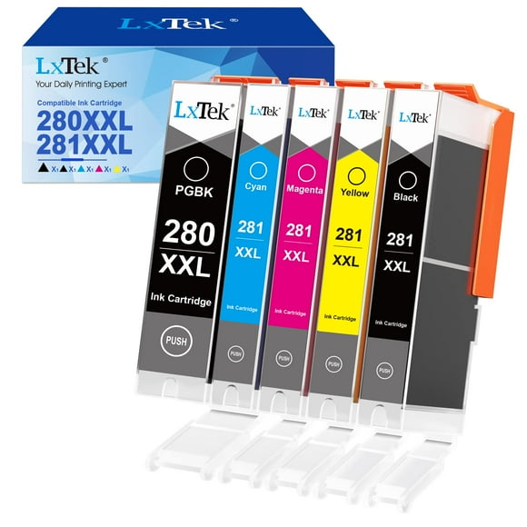 Cartucho de tinta LXTek compatible con Canon PGI-280XXL CLI-281XXL