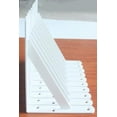 thumbnail image 3 of 16 Pack L8 x H 6" White Heavy Duty Shelf Brackets with Screws Metal Shelf Brackets Shelf Support Angle Brackets for Shelves L Brackets Heavy Duty Floating Shelf, 3 of 5