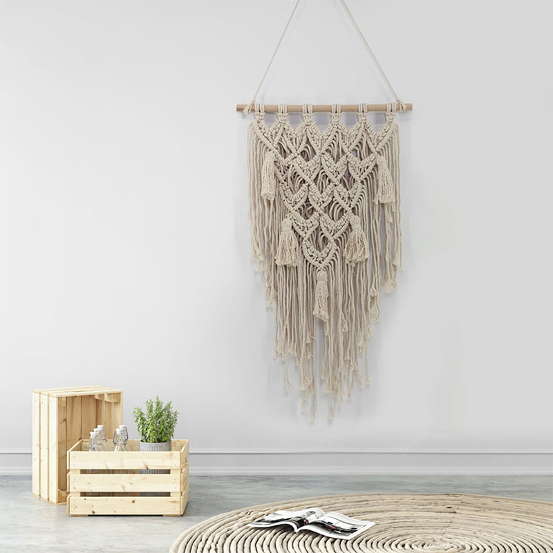 Macrame Wall Hanging Tapestry Boho Handmade Woven Tapestries Unique 