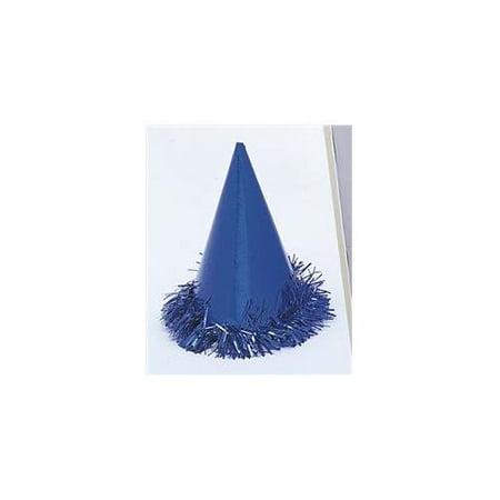 Unique Industries 9048 6 Piece Fringed Foil Hats Assorted Pack of 12