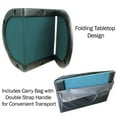 thumbnail image 5 of Foldable Poker Table Top with Water Resistant Mat and Cupholders, 5 of 6