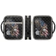 thumbnail image 2 of ZUXONGSY American Flag Eagle Print Bible Cover for Women Sturdy Bible Carrier Portable Carrying Book Case with Handle Journal Case for Christian, 2 of 7