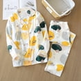 thumbnail image 1 of Pijamas de gasa de algodón puro para embarazadas de Yuezi Clothing para mujeres, primavera, otoño e invierno, posparto, lactancia materna, 1 of 5