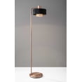 thumbnail image 1 of 11.5" X 14" X 60" Copper Metal Floor Lamp, 1 of 1