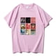 thumbnail image 4 of Camisetas de cantante chica en rojo, camiseta informal de manga corta para mujer/hombre, ropa de calle con estampado gráfico, camisetas suaves de algodón de verano, 4 of 5