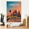 thumbnail image 5 of Epic Graffiti 'Cappadocia Turkey' by Arctic Frame, Canvas Wall Art, 18"x26", 5 of 8