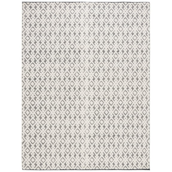 SAFAVIEH Vermont Simone Geometric Area Rug, 9' x 12', Ivory/Black