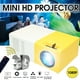 1080P YG300 Home Mini Projecteur HD 320x240p Portable Projecteur de Divertissement Extérieur Portable Home Cinéma USB HD AV SD – image 5 sur 7
