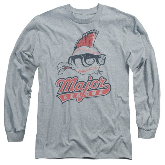Major League - Vintage Logo - Long Sleeve Shirt - Large