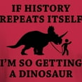 thumbnail image 3 of CafePress - History Repeats Dark T Shirt - Men's Classic Graphic Cotton T-Shirt, 3 of 4