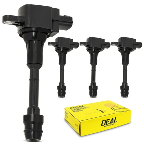 4PCS Ignition Coils Compatible With Nissan Altima Sentra X-Trail 2.5L L4 Replacement For UF-350