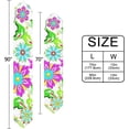 thumbnail image 4 of GZHJMY Table Runner 13x90 Inch, Floral Wildflowers Table Runner for Dining Kitchen Wedding Party Decoractions Home Decor, 4 of 7