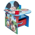 thumbnail image 3 of Disney Mickey Mouse Kids Popular 1 Piece Storage Outdoor Activity Table and Chair Set, Blue, 3 of 7