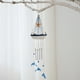 thumbnail image 1 of Mediterranean Sailboat Wind Chime Artisanal Floating Ship Model Wind Chime Seaside-Themed Wind Chime, 1 of 8