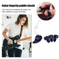 thumbnail image 4 of 4 Uds guitarra celuloide ukelele guitarra plectro instrumento Pick (azul oscuro) Ndcxsfigh Nuevos Originales, 4 of 6