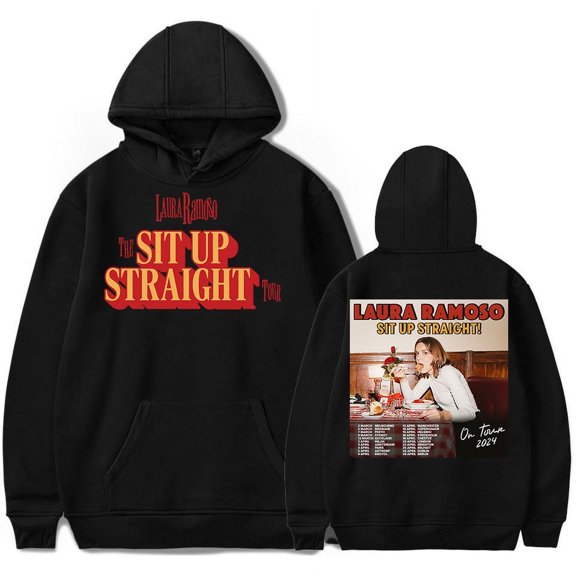 Laura Ramoso The SIT UP STRAIGHT Tour 2024 Hoodie Unisex Casual Long Sleeve Sweatshirt