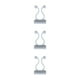 thumbnail image 5 of Bearachild 100 Piezas Gancho de Planta Accesorios de Soporte de Clip Montado en la Pared Blanco Type1 NO1, 5 of 6