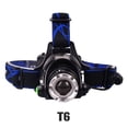 thumbnail image 4 of Telescopic Zoom LED Head Lamp USB Rechargeable Outdoor Glare Lamp for Night Fishing and Riding  T6, 4 of 6