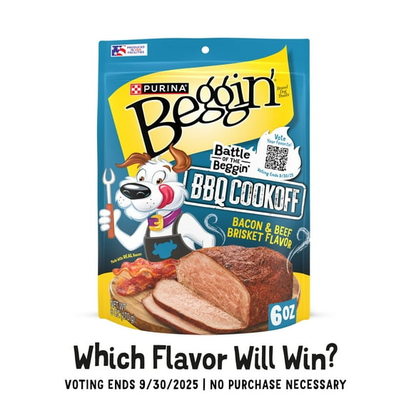 Purina Beggin’ Strips Dog Treats Beef and Brisket Flavor