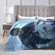 thumbnail image 5 of Manta de franela ultra suave de Jon Snow, cálida y acogedora manta de forro polar, regalo para niños, niñas, adultos, viajes, camping, sofá cama de 40 x 30 pulgadas, 5 of 8