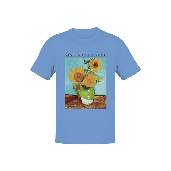 Sunflowers by Vincent Van Gogh Men's T-shirt