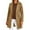 Beige, variant on qucoqpe Womens Wool Trench Coat Trendy Notch Lapel Peacoat Overcoat Fall Winter Long Jackets