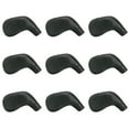 thumbnail image 1 of Pack de 9 Fundas para Palos de Golf Fundas para Cabezas de Hierro Protector de Viaje Golf Negro Naiovety, 1 of 6