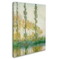 thumbnail image 3 of Trademark Fine Art "The Three Trees, Autumn" Canvas Art by Claude Monet, 3 of 3