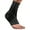 Black, variant on Naierhg 1Pc Ankle Brace Soft Anti-slip Nylon Stretch Foot Wrap Arch Support for Men
