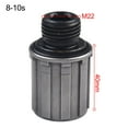 thumbnail image 1 of LEFU pour Vélo de Montagne Bicyclette Corps de Moyeu en Acier Cassette 8-10 Vitesses Compatible avec pour Quandlo NovaTec Fastace Corps de Roue Libre avec Rondelle pour Composants de Cyclisme (Billes en Vrac Noires), 1 of 10