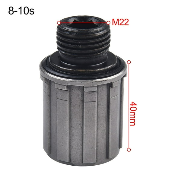 Mosiee 8 10S Black Loose Beads Hub Body For Quando/Novatec/Fastace, Steel Material, Prevents Iron Grinding, Includes Washer